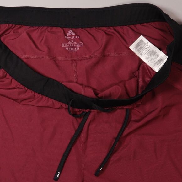 Adidas Aeromotion Woven Men's XXL Training Shorts H29169 Burgundy 7" Inseam - Picture 5 of 8